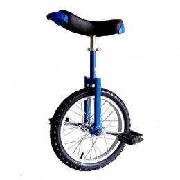 GAOYUY vélo GAOYUY Monocycle, Pneu Antidérapant Monocycle À Roues 16 / 18 / 20 / 24 Pouces for Les Enfants Débutants Adultes Exercice Fun Bike Cycle Fitness (Color : Blue, Size : 24 inches)