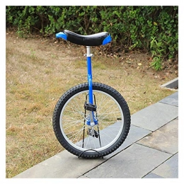 GAOYUY vélo GAOYUY Monocycle, Réglable en Hauteur Monocycle Freestyle Cadre en Acier De 16" / 18" / 20"Pouces Sports De Cyclisme en Plein Air for Débutant (Color : Blue, Size : 16 inches)
