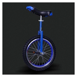 GAOYUY vélo GAOYUY Monocycle, Solide Et Robuste 16 / 18 / 20 Pouces Monocycle Freestyle Débutant Unisexe for Les Activités Sportives, d'exercice Et De Loisirs (Color : Blue, Size : 16 inches)