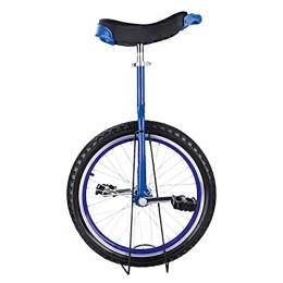 HXFENA Monocycles HXFENA Monocycle, Exercice de Cyclisme D'éQuilibre de Pneu de Montagne AntidéRapant RéGlable Cycle avec une Seule Roue UtiliséE Pour les Acrobates Enfants DéButants / 16 Inches / Blue