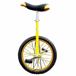 HXFENA Monocycles HXFENA Monocycle, Spectacle Acrobatique Professionnel CompéTition de Remise en Forme Equilibre Exercice de Cyclisme Roue Unique Adapté Aux Enfants DéButants / 20 Inches / Yellow