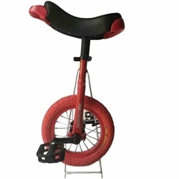 LJHBC Monocycles LJHBC Monocycle Petit monocycle de 12 Pouces pour Les Enfants, Monocycle débutant pour Les garçons / Filles Plus Petits de 5 Ans, Meilleur Cadeau d'anniversaire(Color:Rouge)