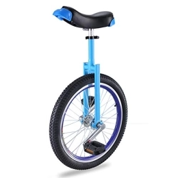 Lqdp vélo Lqdp Monocycle Monocycles Bleus pour Garçon / Fille / Femmes / Débutants, Sports de Plein Air pour Adultes, Vélo À Une Roue avec Selle Réglable, Meilleur Cadeau de Noël (Size : 20inch Wheel)