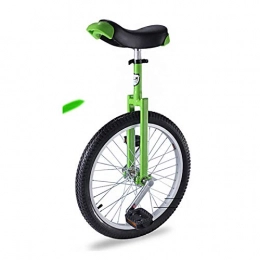 LXX vélo LXX Monocycle de Roue de 16" pour Enfants / garçons / Filles, Cadre en Acier Robuste et Roue en Alliage, Cadeau d'anniversaire de Noël, 4 Couleurs en Option, Vert