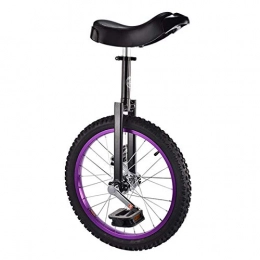 LXX vélo LXX Monocycle Violet Monocycle pour Enfants Monocycle 16 / 18 Pouces pour Adultes / Debutants / Hommes Hommes Et Femmes Adultes / Enfants pour l'exercice De Remise en Forme Trek