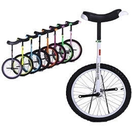 Générique vélo Monocycle 16" / 18" / 20" / 24" Kid's / Adult's Trainer Monocycle, Hauteur Réglable Skidproof Mountain Tire Balance Cycling Exercise Bike Bicycle (Size : 18Inch)