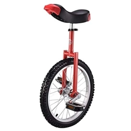 Générique vélo Monocycle 18Inch Balance Cycling Monocycle Aujustable Height Learning Training, Perte De Poids / Voyage / Puzzle pour Améliorer La Condition Physique (Color : Red)