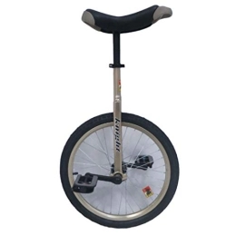 Générique vélo Monocycle 20Inch Wheel Fun Men's Unicycle, Uni Cycle with Skidproof Mountain Tire for Outdoor Sports Fitness Exercise Health, Height 1.65M - 1.8M (Color : Champagne Gold, Size : 20Inch Wheel