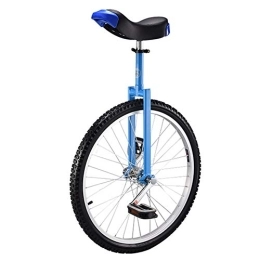 Générique Monocycles Monocycle 24" Kid's / Adult's Trainer Monocycle avec Design Ergonomique, Équilibre des Pneus Antidérapant Réglable en Hauteur Vélo Vélo d'exercice (Color : Blue)