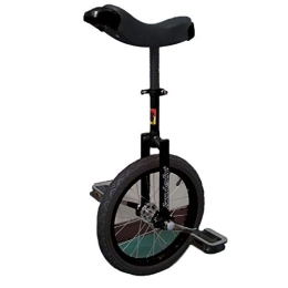 Générique vélo Monocycle 24Inch Wheel Trainer Monocycle, Balance Monocycle for Unisex Adulte / Grands Enfants / Maman / Papa / Grandes Personnes, Hauteur 1.8M, Charge 150Kg (Color : Black, Size : 24Inch Wheel)