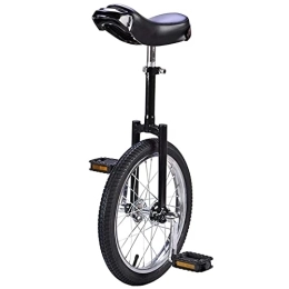  Monocycles Monocycle D'Entraînement pour Enfants De 16" / 18", Monocycle pour Adultes De 20" / 24", Réglable en Hauteur, Anti-Dérapant, Butyle, Pneu D'Équilibre, Vélo d'exercice, Vélo Durable