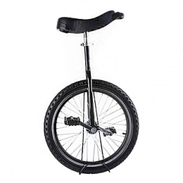 LRBBH vélo Monocycle, Exercice de Cyclisme D'éQuilibre de Pneu de Montagne AntidéRapant RéGlable Cycle avec une Seule Roue UtiliséE Pour les Acrobates Enfants DéButants / 16 8 / Noir