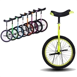 SSZY vélo Monocycle Monocycle 14 Pouces pour Enfants / Garçons / Filles, Petits Sports de Plein Air Uni-Cycle, pour Débutant / Enfant Âgé de 5 À 9 Ans et Enfant de 1, 1 À 1, 4 M, Jante en Alliage Coloré