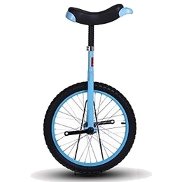  vélo Monocycle Monocycle 16 Pouces Monocycle à Roue Unique, pour Enfants / Débutants / Enfants Dont La Hauteur 120-140Cm (Bleu)