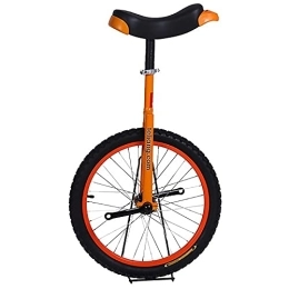 SSZY vélo Monocycle Monocycle 20 Pouces pour Enfants Débutants Adultes, Cyclisme D'équilibre D'adolescents avec Le Pneu Antidérapant, 12 / 13 / 14 / 15 / 16 Ans Monocycles Enfant, Hauteur 150-175cm ( Color : Orange )