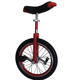 Générique vélo Monocycle Monocycle 24Inch Wheel Monocycle, Adultes / Grands Enfants / Professionnels / Male Teen Large Monocycles, Hauteur 175-190Cm, Outdoor Fun Self Balancing, Hauteur Réglable (Color : Red)
