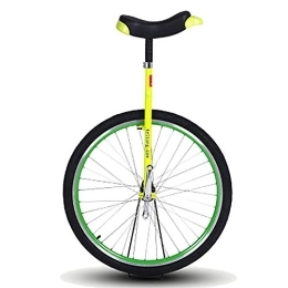  vélo Monocycle Monocycle 28" Adultes Big Wheel Monocycle, Unisexe Adulte / Entraîneur / Grands Enfants / Maman / Papa / Grandes Personnes Vélo d'équilibre (Jaune)