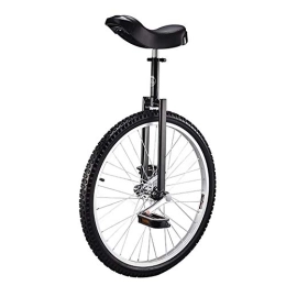 SSZY Monocycles Monocycle Noir 24 / 20 Pouces Roue Adultes Monocycles Super-Grands, 16 / 18 Pouces Adolescents Garçons (12 Ans) Balance Vélo pour Le Sport de Plein Air, Cadeau de Noël (Size : 24inch Wheel)