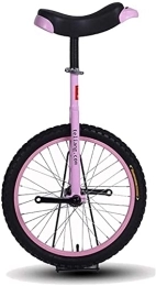 Générique Monocycles Monocycle Vélo Monocycle 14 / 16 / 18 / 20 Pouces Cadre De Roue De Vélo De Montagne Monocycle Vélo Vélo avec Siège De Selle Confortable pour Enfants / Adultes / Adolescents, Rose (Color : Pink, Size :