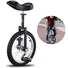 NanXi vélo NanXi 24 Pouces monocycle Adulte Formateur monocycle réglable en Hauteur vélo Cyclisme équilibre Skidproof, adapté pour Les Personnes A Propos 1.75Meter, Noir, Noir