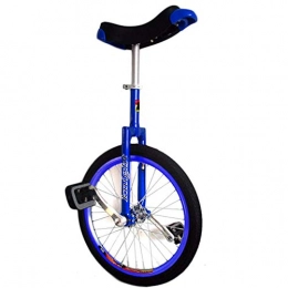 Monocycles Petit monocycle de 12" pour enfants de 5 ans, monocycle de 16" pour enfants, monocycle de 50, 8 cm / 24" pour adultes, monocycle avec jante en alliage (couleur : bleu, taille : roue de 40, 6 cm)