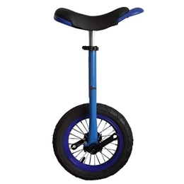 SERONI vélo SERONI Monocycle Mini Monocycle Enfant 12 Pouces, Petit Monocycle Bleu pour Garçons / Filles / Débutants, avec Design Ergonomique, Hauteur 70Cm - 110 Cm