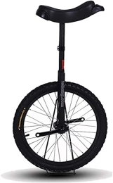 SERONI vélo SERONI Monocycle Vélo Monocycle Classique Noir Monocycle pour Les Coureurs Débutants À Intermédiaires, 24 Pouces 20 Pouces 18 Pouces 16 Pouces Monocycle De Roue pour Enfants / Adultes