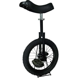 SSZY vélo SSZY Monocycle Cadeau de 18 Pouces pour Enfants / Adolescents / Monocycles Débutants, Vélos Robustes avec Jante en Alliage et Pédale Antidérapante, Cyclisme D'équilibre de Mode (Color : Black)