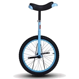 SSZY Monocycles SSZY Monocycle Petit Monocycle 14"pour Enfants Filles Garçons, Une Roue Uni-Cycle pour Bébé Starter Enfant 5 / 6 / 7 Ans, Hauteur 110-120cm, Pneu Antidérapant et Jante Extra Épaisse (Color : Blue)