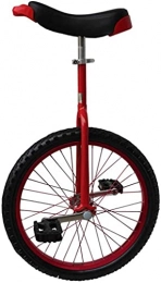 MRTYU-UY vélo Vélo d'équilibre, monocycle, vélo de compétition à Roue Unique en Alliage d'aluminium, Exercice de Cyclisme pour Enfants débutants Hauteur 110-125 cm ES, Cadeau (14 Pouces Rouge)