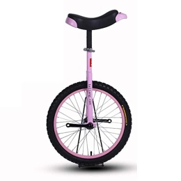 YQG vélo YQG Monocycle de Roue de 16 / 18 / 20 Pouces pour Enfants et Adultes, vélo d'exercice de Fitness à Jante en Alliage antidérapant avec siège réglable