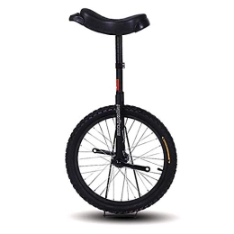 YQG vélo YQG Monocycle Extra Large pour Adultes de 24 Pouces pour Personnes de Grande Taille de 160 à 190 cm (63 à 77 Pouces), Cadre en Acier Robuste et Jante en Alliage Noir