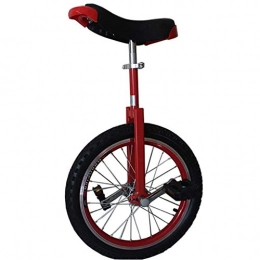 YUHT vélo YUHT Monocycle 16 / 18 / 20 / 24 Pouces, réglable en Hauteur, Pneu antidérapant, vélo d'équilibre, Anniversaire (Taille: 18 Pouces) monocycle