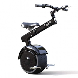 YUHT vélo YUHT Moto monocycle d'équilibre électrique 800W, pour monocycle électrique Pliable à monoroue Adulte avec Frein de siège / contrôle somatosensoriel, 67.2V, 264WH, 22 kg de Poids (Taille: 25 km) m