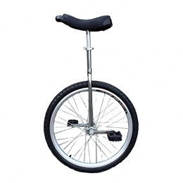 ywewsq vélo ywewsq Grand monocycle 20", vélo d'équilibrage à Une Roue pour Adultes et Enfants débutants, Cadre en Alliage d'aluminium, pour Personnes de Taille 160-175 cm, Charge 150 kg