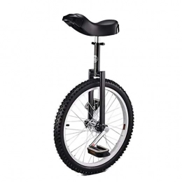 YYLL Monocycles YYLL Freestyle Noir monocycle Convient aux 160cm-175cm, Aluminium Monocycle for Adultes débutants, 20 Pouces (Color : Black, Size : 20Inch)
