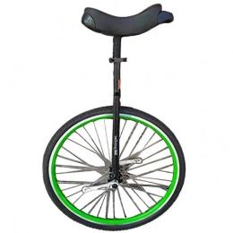 YYLL vélo YYLL Monocycle avec Ergonomique Selle monocycle avec Double Couche en Alliage d'aluminium Rim for Jonglerie / Divertissant Sports de Plein air, 28 Pouces (Color : Green, Size : 28inch)