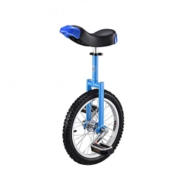 YYLL Monocycles YYLL Monocycles Hauteur de monocycle Ajustable de l'entraîneur de 18"pour Adulte / Adulte Adulte avec Support de monocycle, 4 Couleurs Disponibles (Color : Blue, Size : 18 inch)