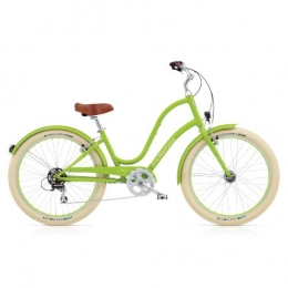 Electra vélo Electra Townie Balloon 8D EQ Limette Damen Rad Fahrrad Cruiser mit Beleuchtung lime, 286136