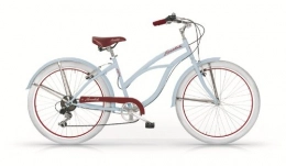 MBM vélo MBM Honolulu Vélo Cruiser Femme 26", Femme, Azzurra.