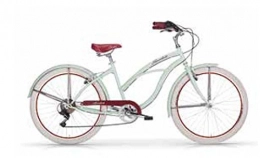 MBM Vélos Cruiser MBM Honolulu, vélo Cruiser Femme, Femme, 125D / 18, Menta A13, 26"