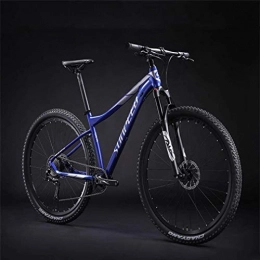 YANQ vélo 9 Mountain Bike Speed, les adultes Big Pneus cadre VTT suspension avant en aluminium, vélos hardtail vert