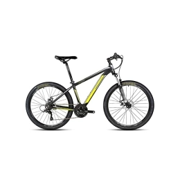  Vélos de montagnes Bicycles for Adults Bicycle, 26 inch 21 Speed Mountain Bike Double Disc Brakes MTB Bike Student Bicycle (Color : Yellow)
