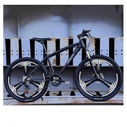 tools Vélos de montagnes BMX Dirt Vélos de Route Vélo VTT VTT Adulte Route Vélos for Les Hommes et Les Femmes 26En Roues Double Vitesse réglable Frein à Disque (Color : Black, Size : 27 Speed)