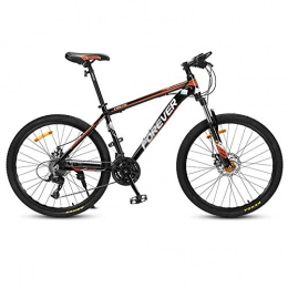 Chengke Yipin Vélos de montagnes Chengke Yipin Outdoor Mountain Bike Bicycle Speed Bicycle 24 inch 24 Speed High Carbon Steel Frame Student Youth Shockproof Mountain Bike-Orange