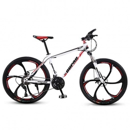 Chengke Yipin Vélos de montagnes Chengke Yipin Vlo de Route tudiant VTT 24 Pouces-6 Roues de Couteau Blanc Rouge_30 Vitesses