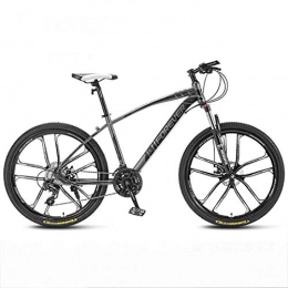 CPY-EX vélo CPY-EX Mountain Bike 21 / 24 / 27 / 30 Speed ​​System Double Frein à Disque VTT 27.5 Pouces Roues vélo (Blanc, Rouge, Bleu, Noir), D2, 24
