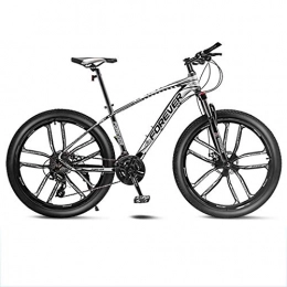 CPY-EX Vélos de montagnes CPY-EX VTT, Cadre en Alliage d'aluminium, 24 / 27 / 30 / 33 Vitesse, 27, 50 Pouces Diamètre de Roue, équitation d'extérieur Vélo Adulte Hommes, D3, 27