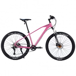 EASSEN Vélos de montagnes EASSEN Vélo de Montagne 27, 5 Pouces, Cadre en Alliage d'aluminium à 10 Vitesses vélo à Variation Variable d'adulte à 10 vélos d'amortisseur de Choc avec des Freins mécaniqu Pink