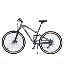 FAXIOAWA Vélos de montagnes FAXIOAWA Vélo de Montagne à Double Suspension 27, 5 Pouces, vélo de Montagne pour Homme à Double Frein à Disque pour Femme, vélo de Montagne avec Acier à Haute teneur en Carbone, 9 / 10 / 11 / 12 Vitesses